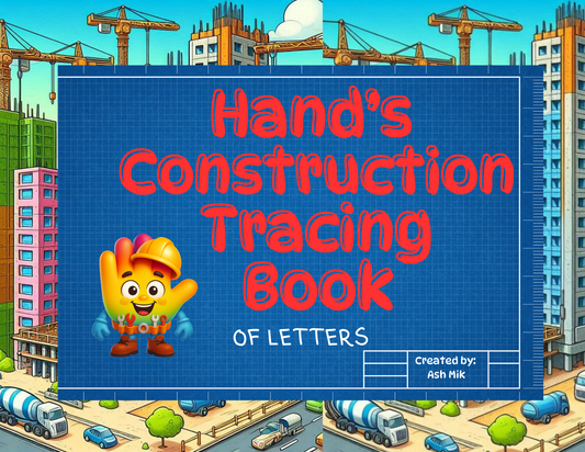Hand's Construction Tracing Book of Letters