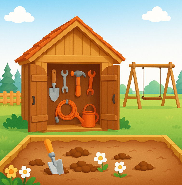 Hand Digs In: The Backyard Shed