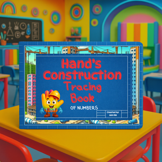 Hand's Construction Tracing Book of Numbers