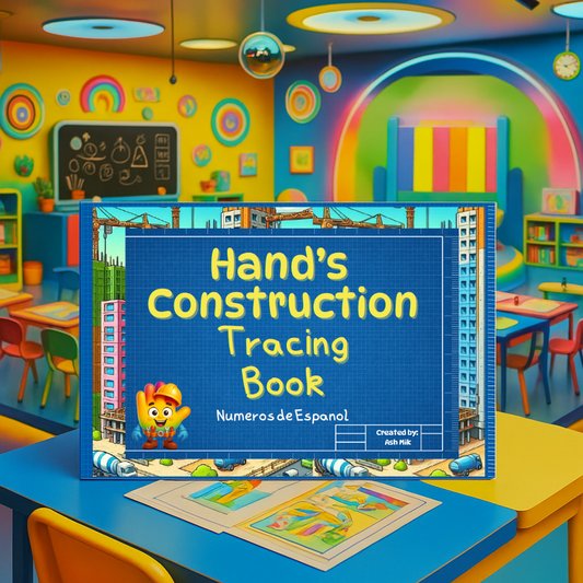 Hand's Construction Tracing Book: Numeros de Espanol